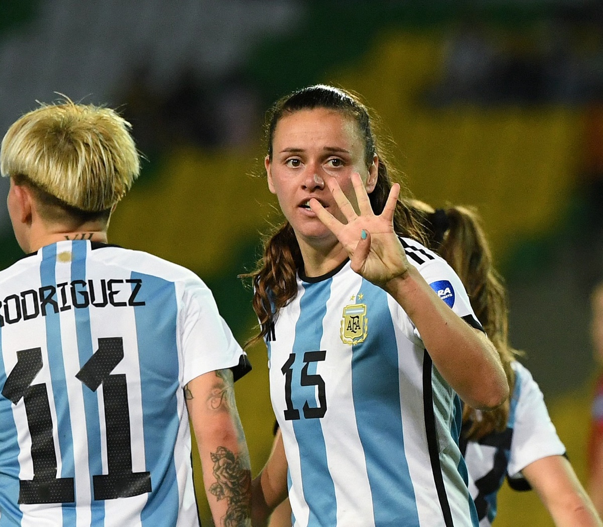 Copa América Femenina  Argentina goleó a Uruguay en el Grupo B