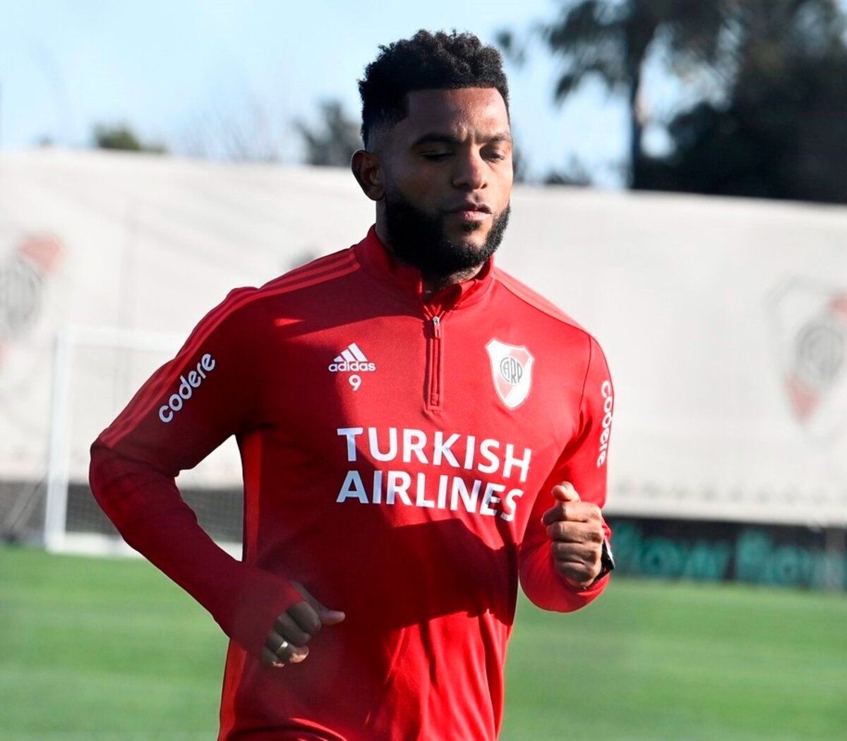 River Plate: Borja se engripó y está en duda para el sábado El