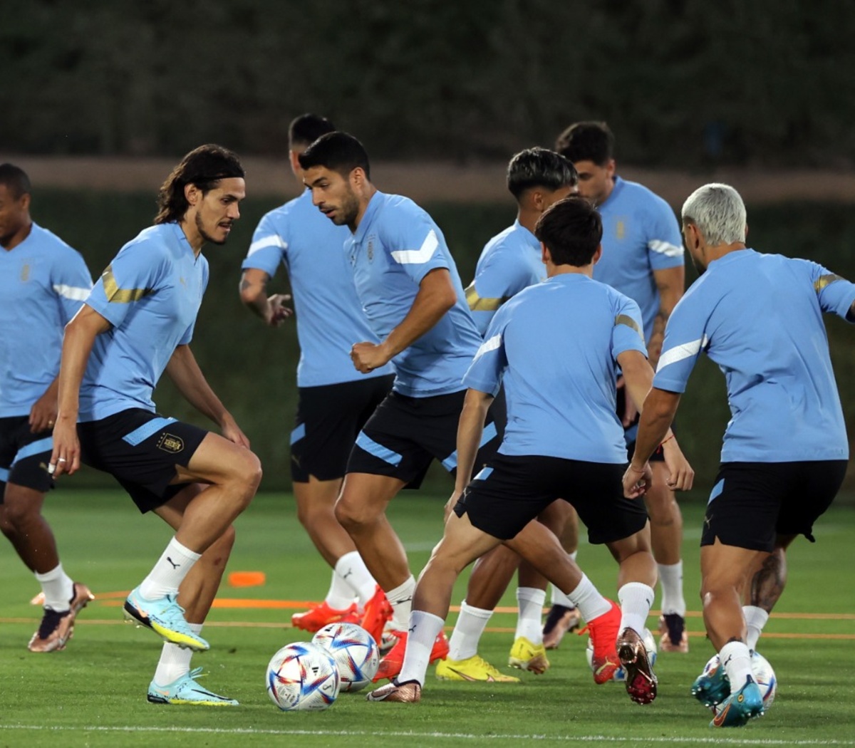 Uruguay - La Celeste - Primer partido de Uruguay en Qatar 2022 24