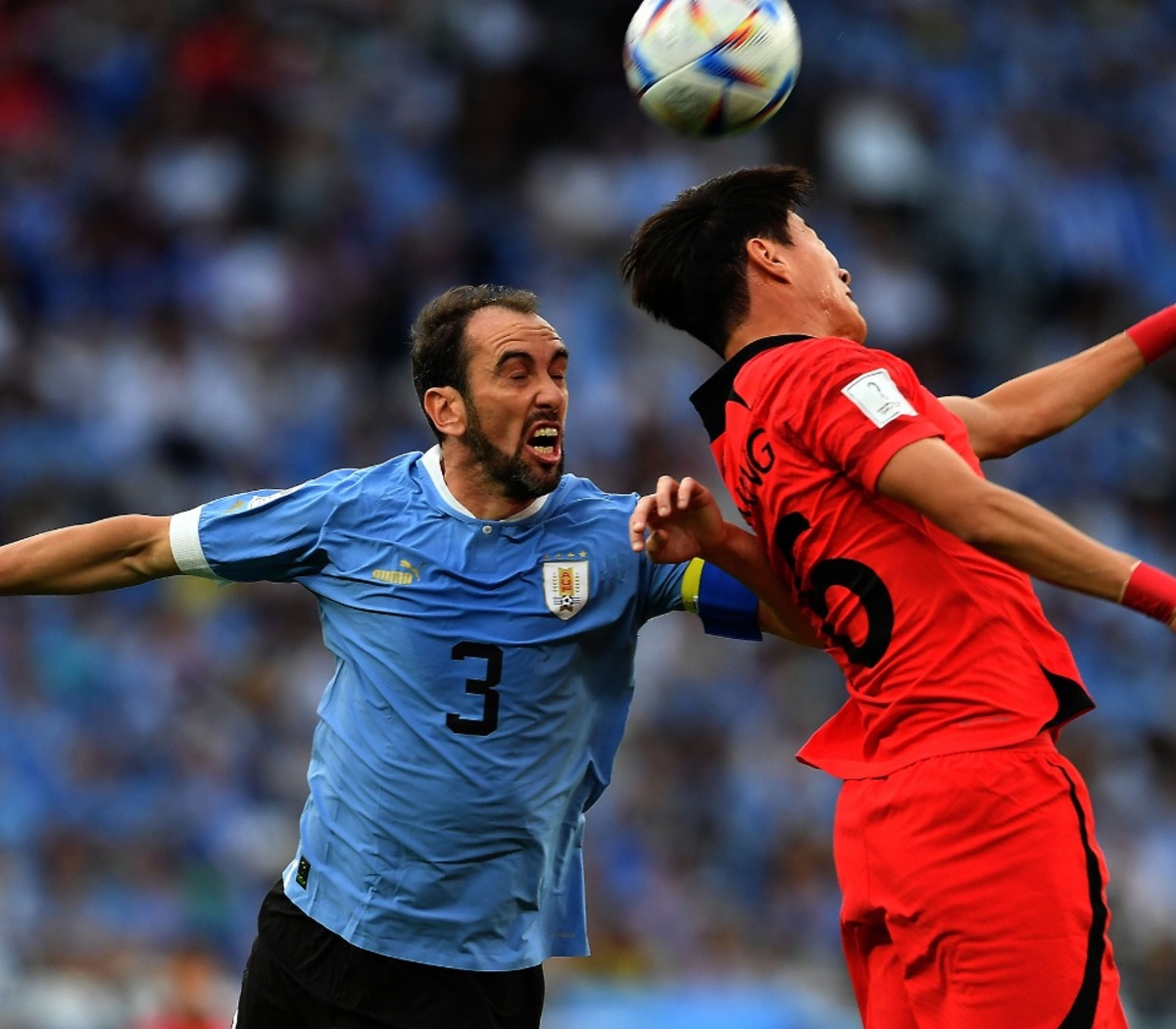 Uruguay y Corea del Sur repartieron honores en el primer partido