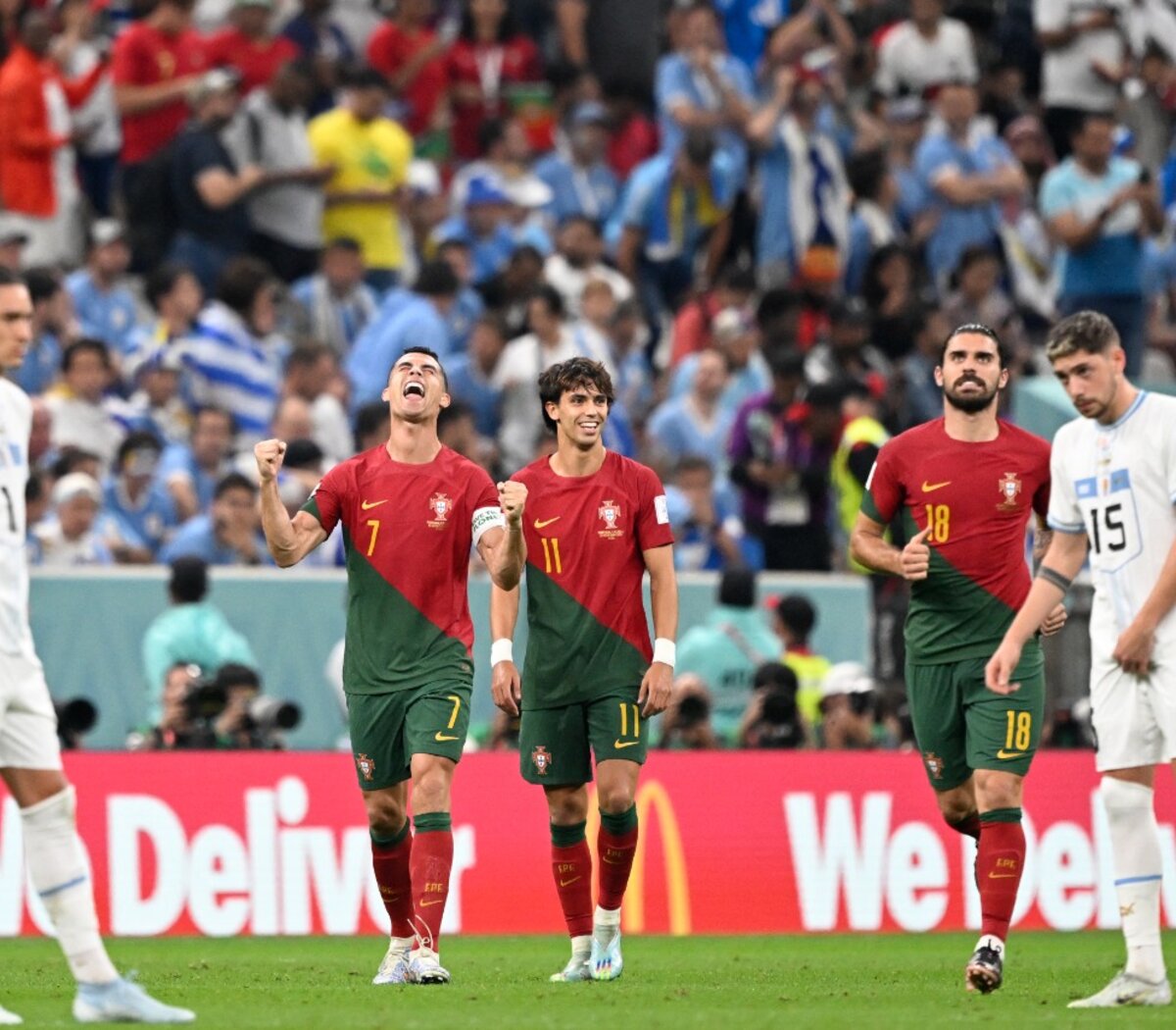 Goles y resumen del Portugal 2-0 Uruguay en Copa del Mundo Qatar 2022