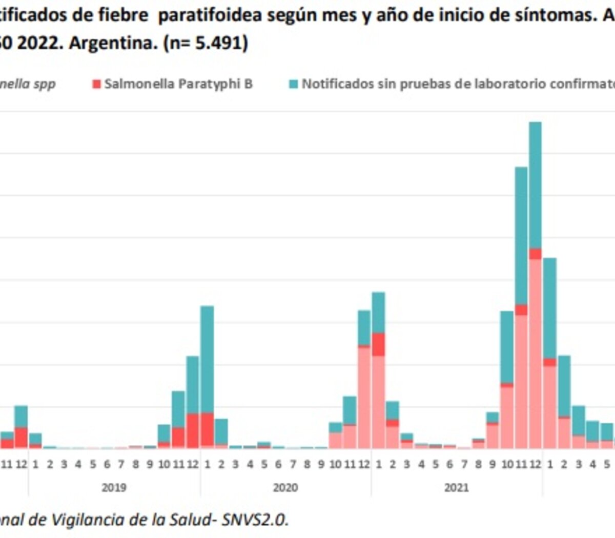 sintomas de salmonella