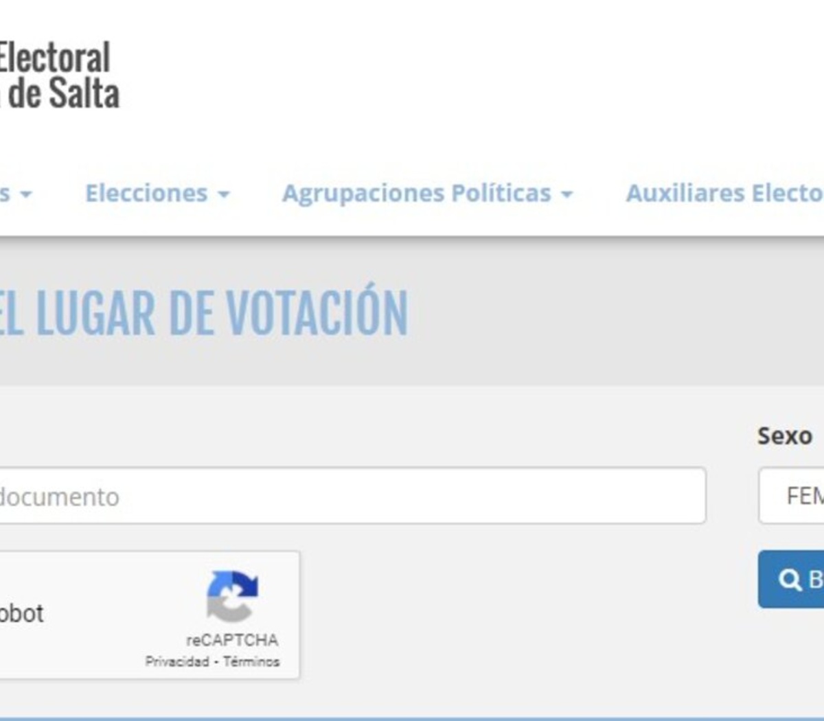 Dónde voto en Salta 2023: consultá el padrón electoral | El dato para votar  en las elecciones | Página|12