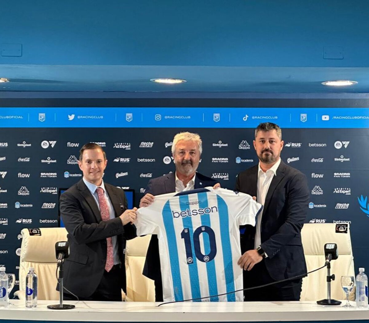 Argentina - Betsson brand to appear on shirts of Racing Club de Avellaneda  G3 Newswire SPORTS BETTING