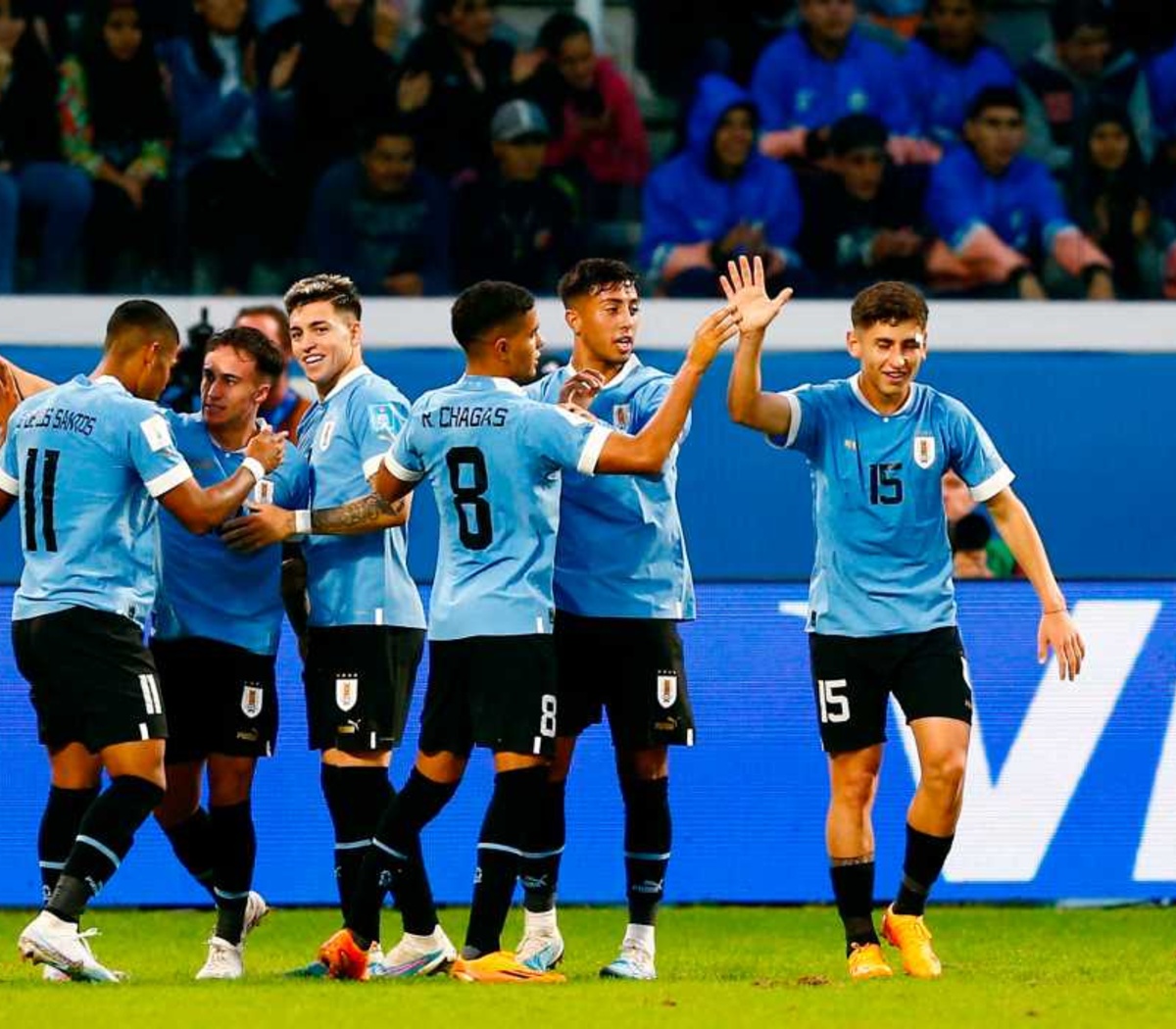 Mundial Sub 20: Uruguay debutó con una alta producción y una