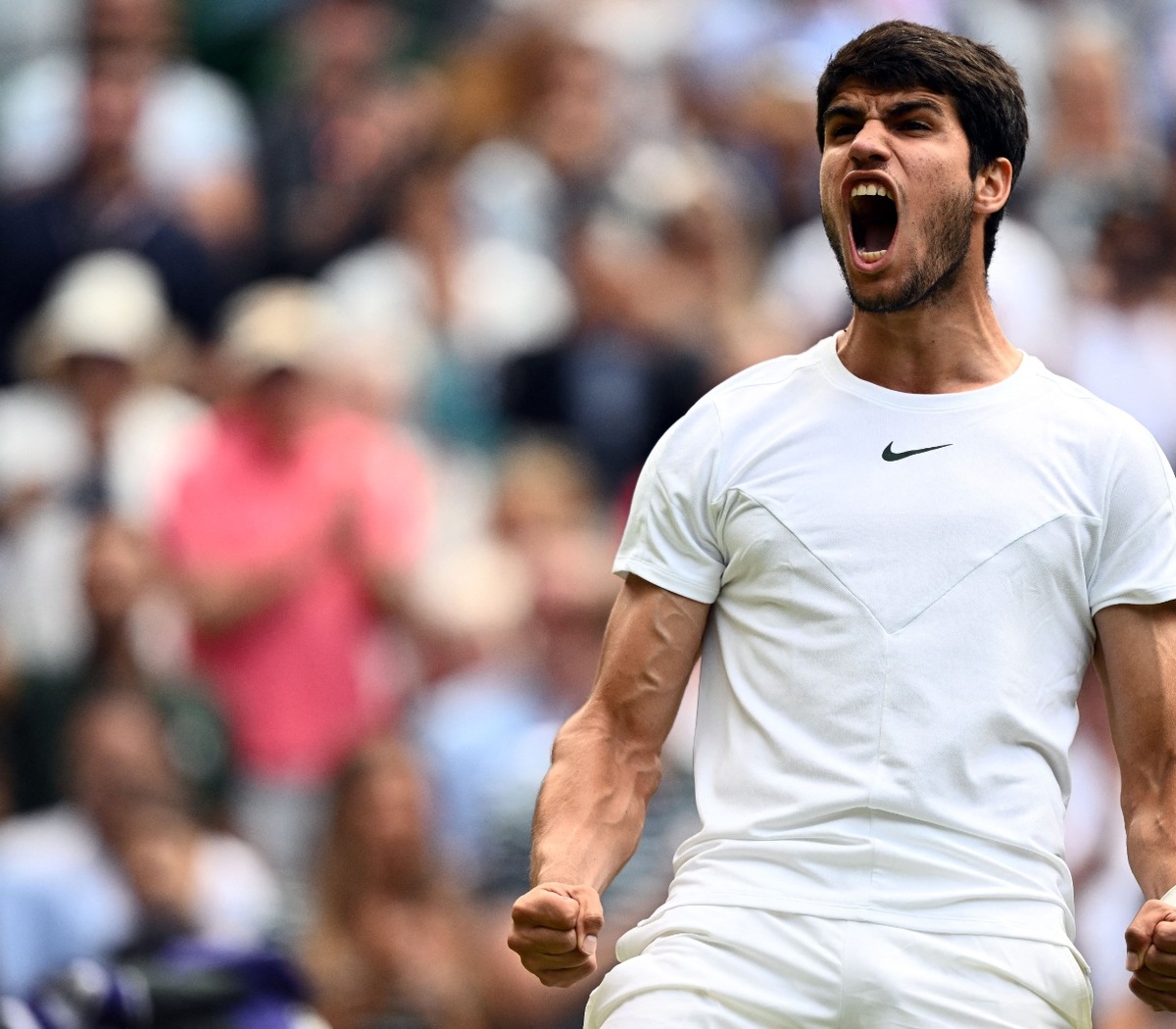Wimbledon: Alcaraz venció al dinamarqués Rune y es semifinalista