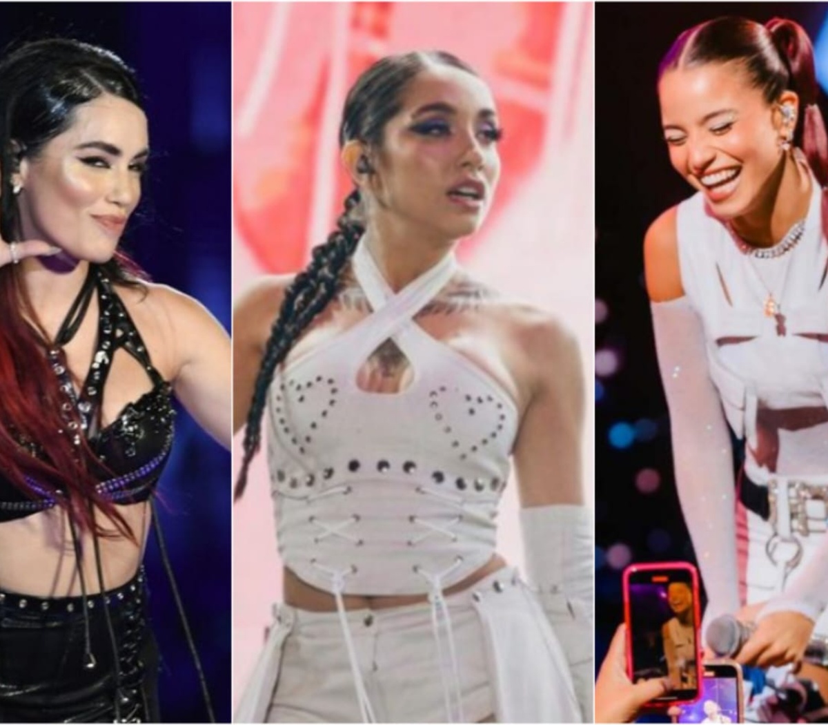 Lali, María Becerra y Emilia en el festival Spotify en Argentina