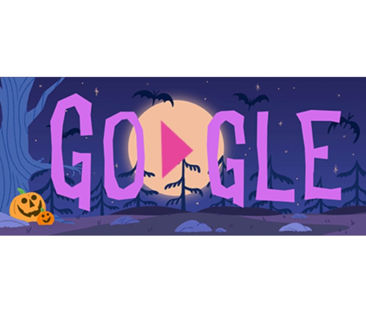 Aberto até de Madrugada: Google Doodle Halloween 2022