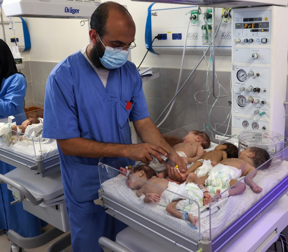 Un avión sanitario realizó el traslado de un bebé prematuro a un Hospital  de Coronel Suárez