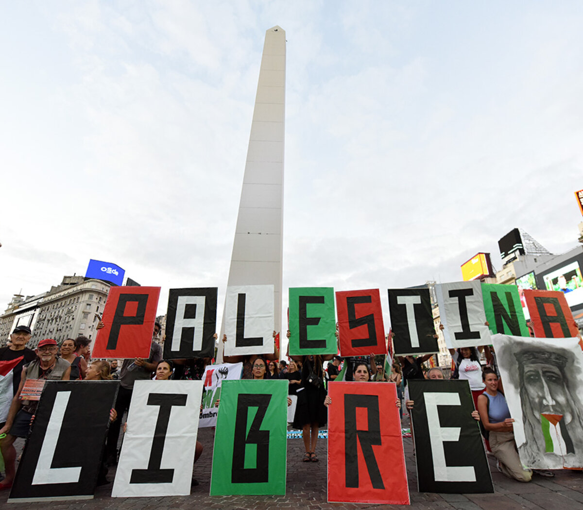 Caravana por Palestina Negrx en foco P gina 12