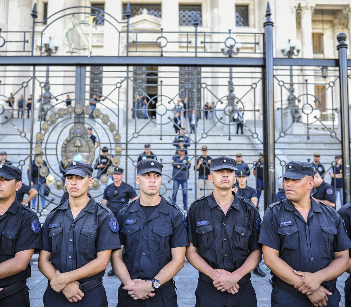 Apertura de sesiones: denuncian un "estado de sitio" dentro del Congreso |  Villarruel y Menem dejan en manos de la Policía Federal la seguridad para  el acto | Página|12