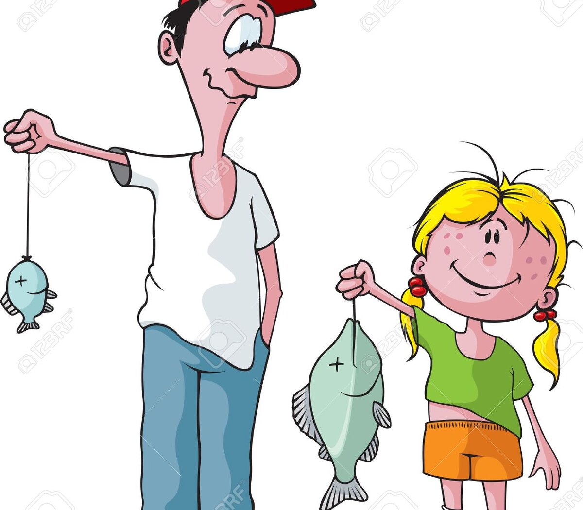 los quehaceres clipart fish