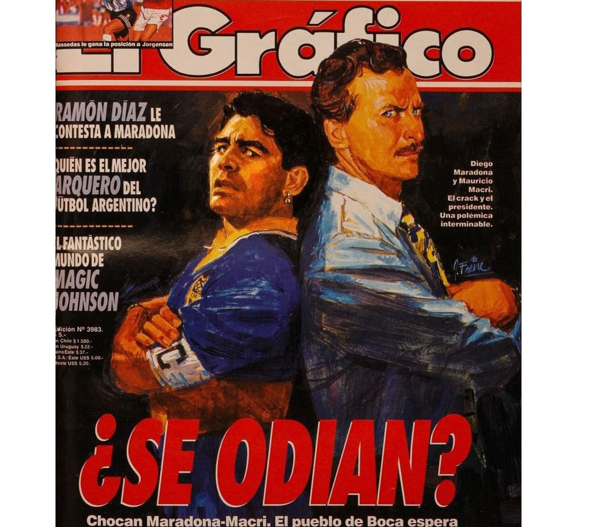 Maradona vs Macri, una disputa de larga data | El ... | Página12
