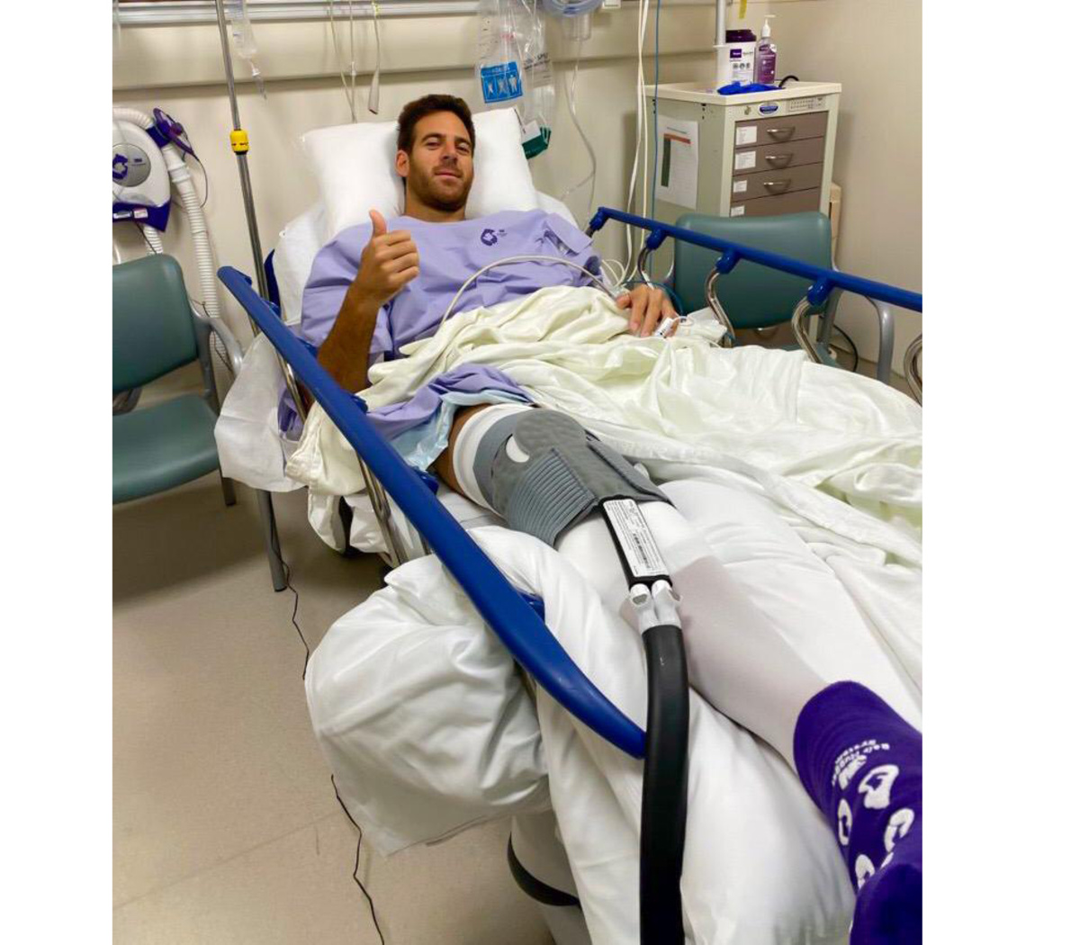 Del Potro: lo operaron y ya le dieron el alta | El ... | Página12