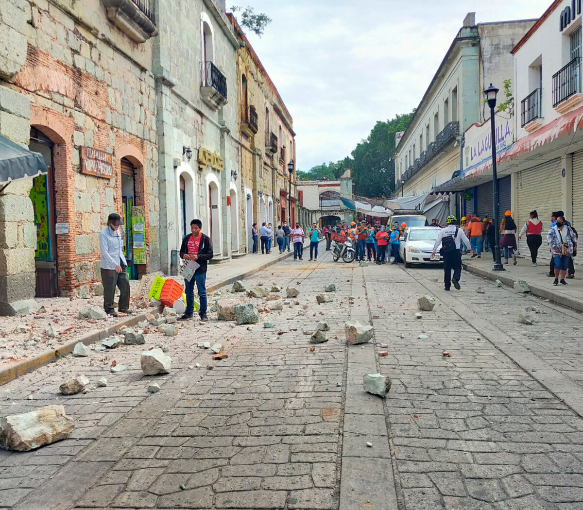 Terremoto En Mexico Y Alerta De Tsunami En El Salva Pagina12