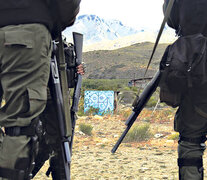 Gendarmes y policías atacaron a los mapuches el martes y el miércoles.