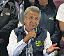 Lenín Moreno, candidato de Alianza PAIS, se muestra confiado de poder ganar en primera vuelta.  (Fuente: AFP) (Fuente: AFP) (Fuente: AFP)