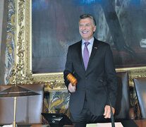 El presidente Macri, ayer, en una visita al senado holandés. (Fuente: DyN) (Fuente: DyN) (Fuente: DyN)