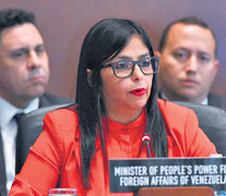 Rodríguez calificó de “mentiroso” al secretario general de la OEA. (Fuente: AFP) (Fuente: AFP) (Fuente: AFP)