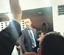 El ministro de Justicia, Martín Ocampo, no la pasó nada bien en el encuentro con los policías porteños.