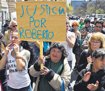 Reclamos de justicia por Robertito Autero. (Fuente: ANCCOM) (Fuente: ANCCOM) (Fuente: ANCCOM)
