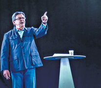 Mélenchon, candidato de Francia Insumisa, durante un acto de campaña en Montpellier. (Fuente: EFE) (Fuente: EFE) (Fuente: EFE)