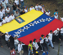 Un grupo de opositores participa en la marcha del silencio en la capital venezolana. (Fuente: AFP) (Fuente: AFP) (Fuente: AFP)