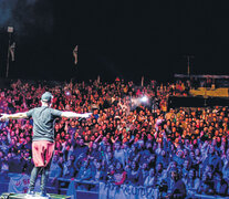 La Beriso, pasión de multitudes también en Uruguay.