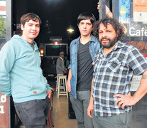 Ernán Cirianni, Luciano Giraldez y Anti, tres de los exponentes del colectivo. 