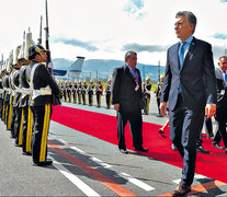 Macri estuvo ayer en Quito, pero debió suspender actividades. (Fuente: DyN) (Fuente: DyN) (Fuente: DyN)