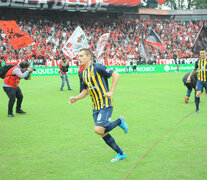 Rubén pidió el cambio en la cancha de Ñuls.