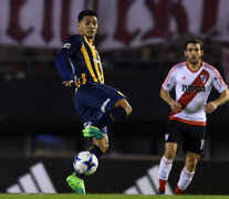 Teo tuvo pocas chances en el partido, se fue cuando faltaban 7. (Fuente: Fotobaires) (Fuente: Fotobaires) (Fuente: Fotobaires)