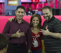 Trasante, Jesica Pellegrini y Franco Ingrassia, los candidatos.