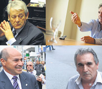 Carlos Kunkel, Gabriel Katopodis, Mario Secco y Juan Carlos Schmid.