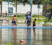 Santiago del Estero inundada. La provincia tiene el record mundial de deforestación en lo que va del siglo. (Fuente: Télam) (Fuente: Télam) (Fuente: Télam)