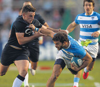 Los Pumas tuvieron desempeños altos en muchos de sus integrantes. (Fuente: AFP) (Fuente: AFP) (Fuente: AFP)