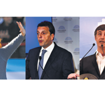 Cristina Kirchner, Sergio Massa y Esteban Bullrich, en las listas de candidatos que competirán en la provincia de Buenos Aires. (Fuente: DyN) (Fuente: DyN) (Fuente: DyN)