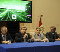 Las autoridades provinciales dieron detalles en una conferencia de prensa. (Fuente: Alberto Gentilcore) (Fuente: Alberto Gentilcore) (Fuente: Alberto Gentilcore)