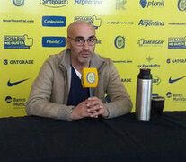 Paolo Montero prefirió hablar de sus metas y no de cambios. (Fuente: Prensa Rosario Central) (Fuente: Prensa Rosario Central) (Fuente: Prensa Rosario Central)