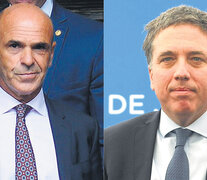 Gustavo Arribas y Nicolás Dujovne tienen la mayor parte de sus millones en el exterior. (Fuente: DyN) (Fuente: DyN) (Fuente: DyN)