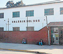 La escuela Instituto del Sur, ubicada a unas ocho cuadras de la estación de trenes de Longchamps.