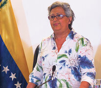 Tibisay Lucena, presidenta del CNE, organismo que anunció la inscripción para las elecciones regionales del 2017.