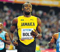 Usain Bolt clasificó ayer a la final de 100 metros.