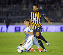 Gustavo Colman se destacó con una asistencia a Zampedri en el gol canaya