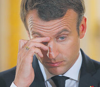 Rápido derrumbe de la aprobación del presidente francés Emmanuel Macron. (Fuente: AFP) (Fuente: AFP) (Fuente: AFP)