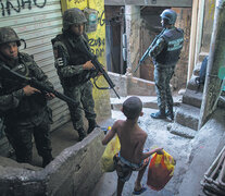 El gobierno envió el ejército a la favela Rocinha para “restablecer la ley y el orden”. (Fuente: AFP) (Fuente: AFP) (Fuente: AFP)
