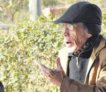 El legendario folklorista Daniel Toro junto a Víctor Pintos, a cargo de la curaduría artística de la edición.