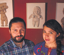 Fernando Gutiérrez y Araceli Flores, los organizadores del encuentro, una iniciativa del colectivo AjiMaíz. (Fuente: Leandro Teysseire) (Fuente: Leandro Teysseire) (Fuente: Leandro Teysseire)