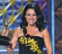 Julia Lewis-Dreyfus es algo así como la Meryl Streep de la televisión: ganó seis Emmy seguidos por Veep. (Fuente: AFP) (Fuente: AFP) (Fuente: AFP)