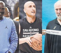Michel Jordan, Manu Ginóbili y Gregg Popovich: desde la NBA se respaldó a los deportistas.